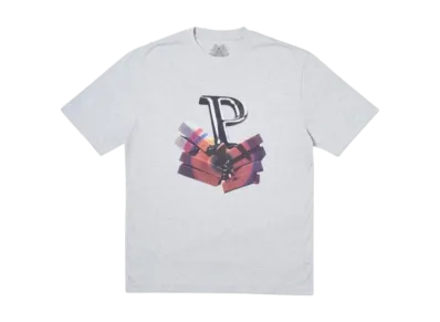 PALACE P Smish T-Shirt "Grey Marl"