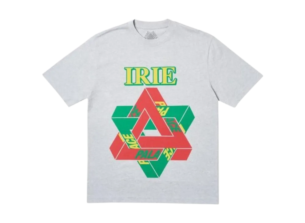 パレス ラスタ ナイン スニフ Tシャツ "グレー マール"