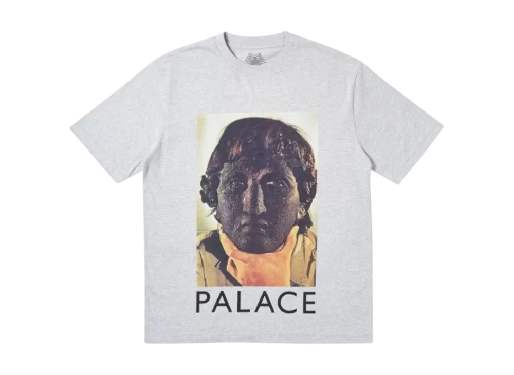 PALACE Nicked T-Shirt "Grey Marl"