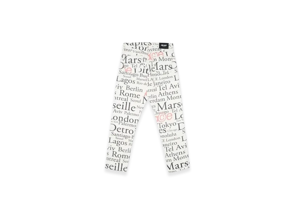 PALACE Cityscape Jean "White"