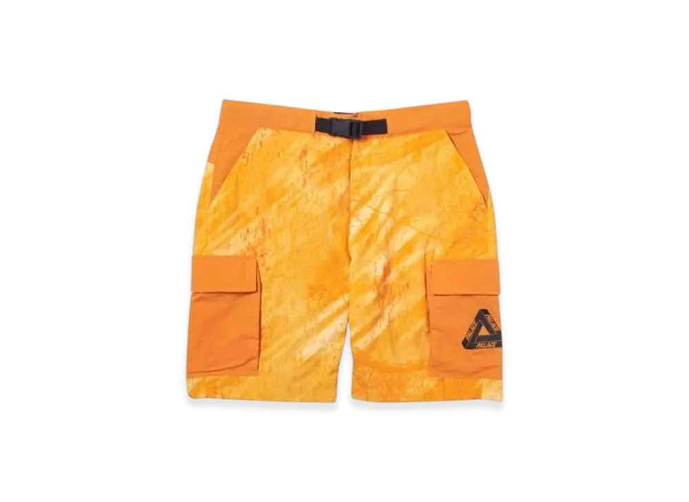 PALACE Asymetric Real Tree Shell Shorts "Orange"