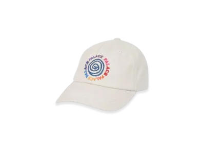 PALACE Swirly Jean Stitch 6-Panel "White"