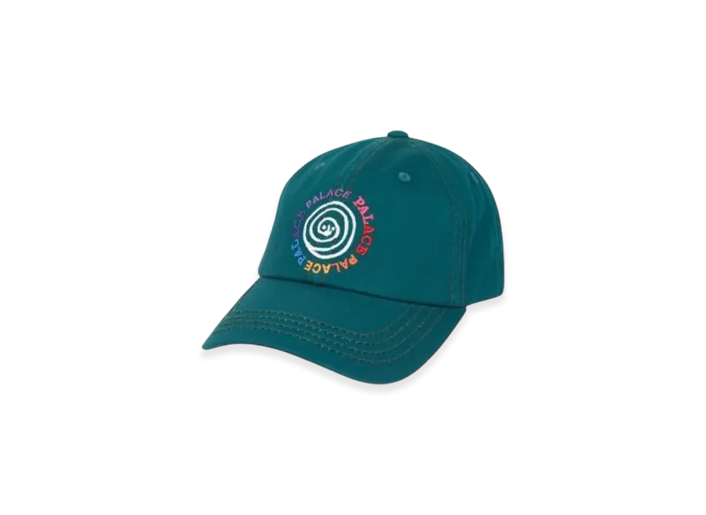 PALACE Swirly Jean Stitch 6-Panel "Green"