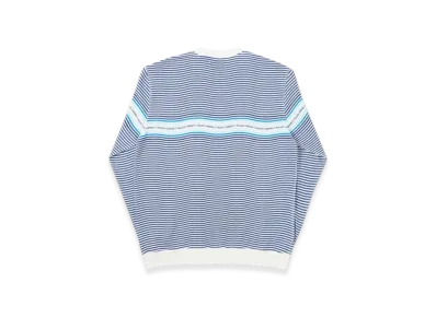 PALACE Wavey Stripe Crew "Navy"