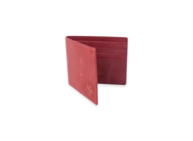 PALACE Leather Billfold Wallet "Red"