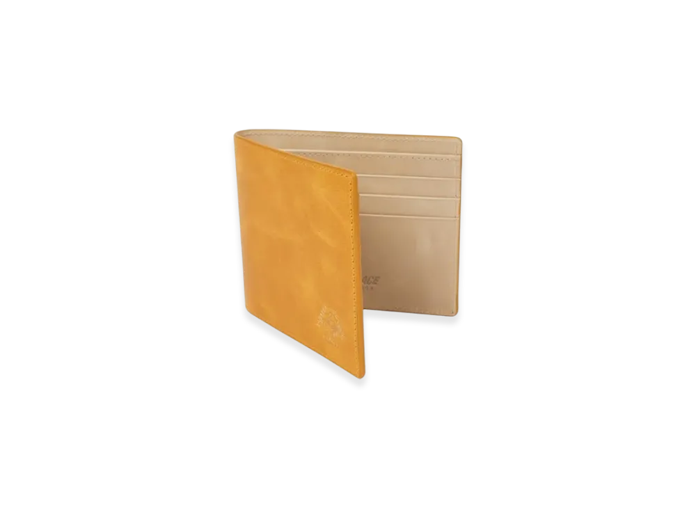 PALACE Leather Billfold Wallet "Yellow"
