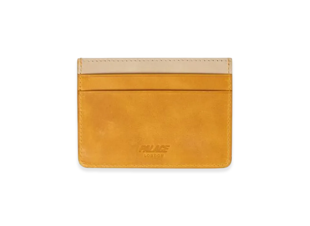 PALACE Leather Cardholder "Yellow"