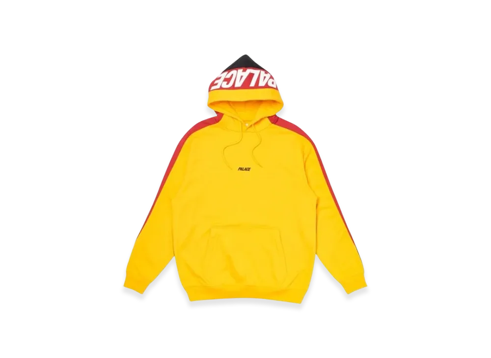 PALACE Catch Up Hood "Yellow Red"