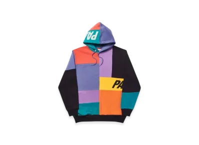 PALACE Patch Hood "Black Multi"
