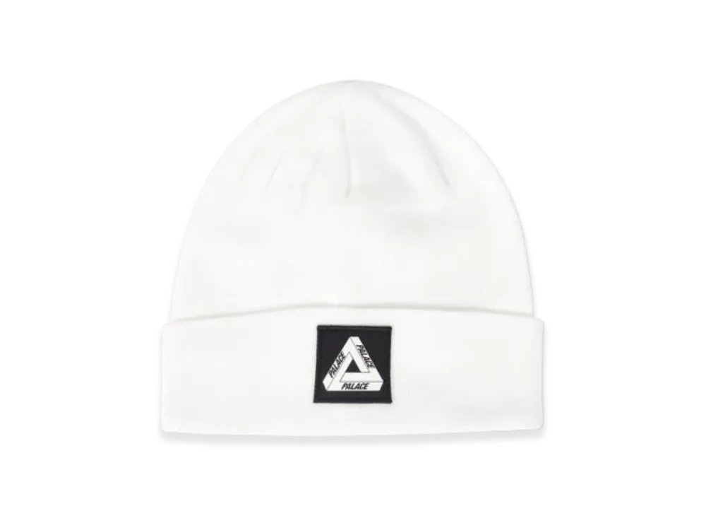 PALACE Patch Beanie "White"