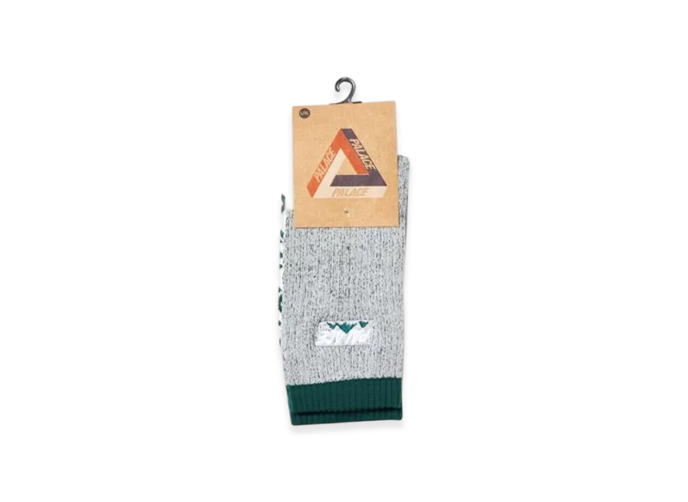 PALACE Talking Sock "Grey Marl"