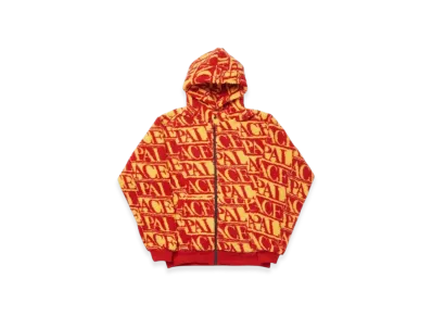 PALACE J-Ard Fleece Jacket "Red Yellow"