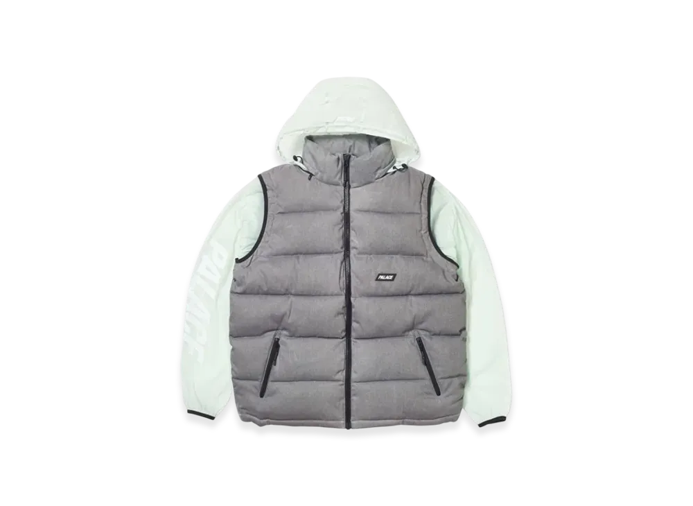 PALACE Reacto Puff Zip Off Jacket "Black"