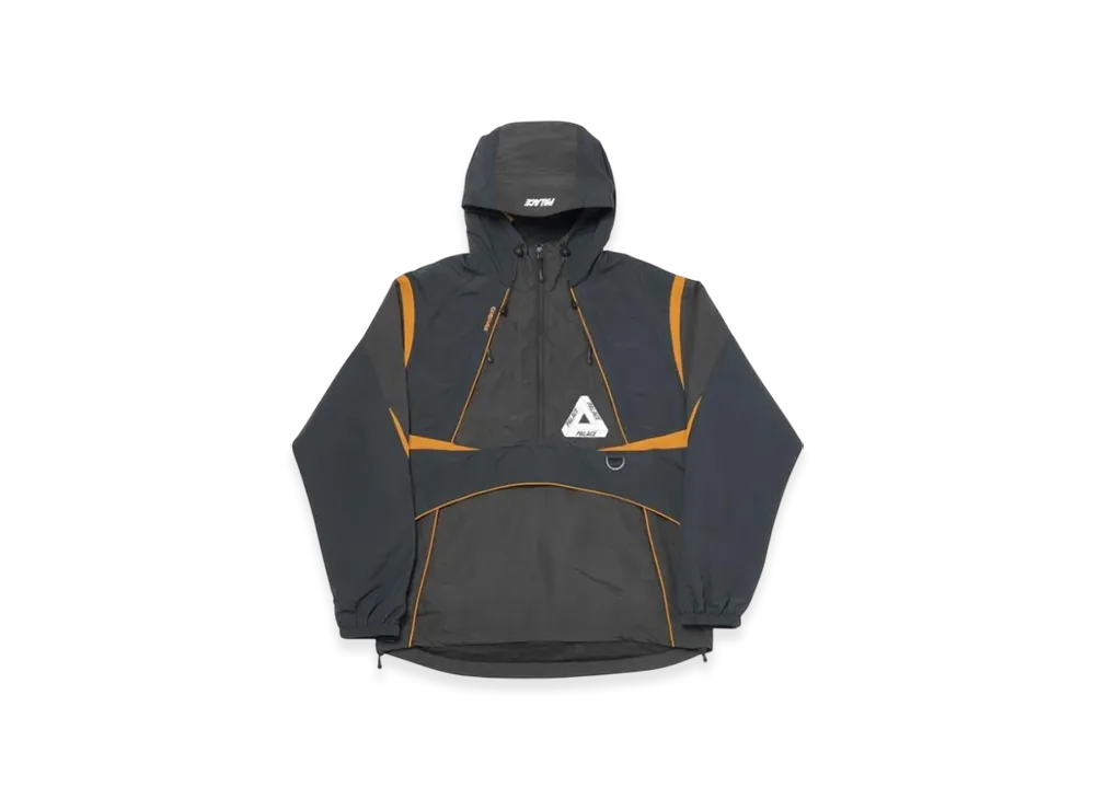 PALACE P-Dura Shell Top "Black Grey"