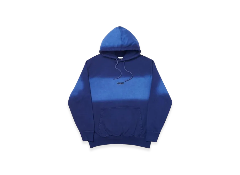 PALACE Fader Dip Dye Hood "Blue"