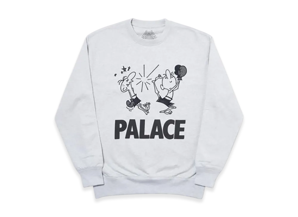 PALACE Ko Crew "Grey Marl"