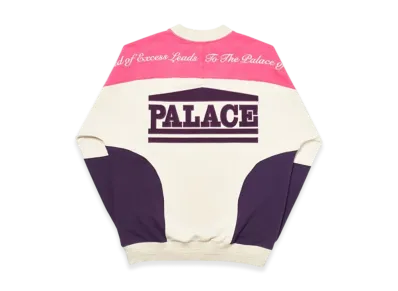 PALACE Roundhouse 2 Da Face Crew "Grey Pink"