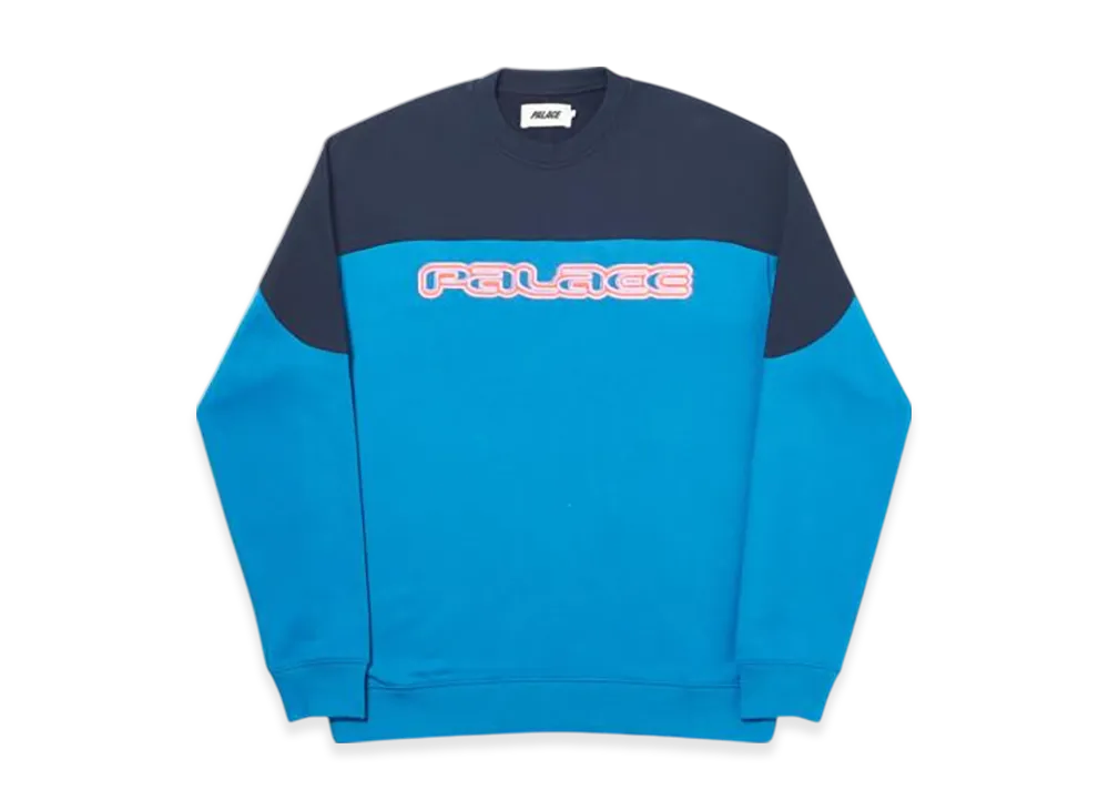 PALACE Strange But Some People Might Like It Crew "Blue"
