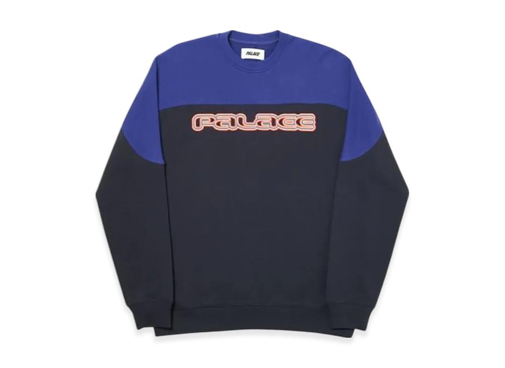 PALACE Strange But Some People Might Like It Crew "Dark Grey"