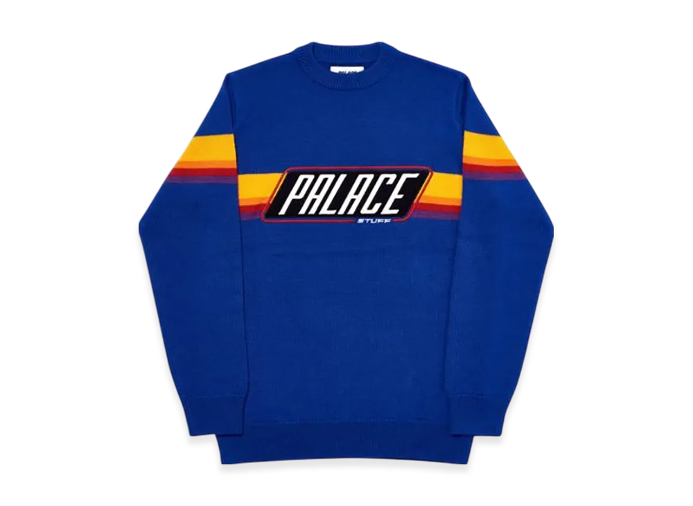 PALACE Stuff Knit "Blue"