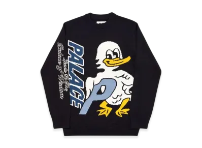PALACE Duck Out Knit "Black"
