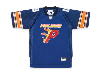 PALACE Flaming P American Football Jersey "Blue"
