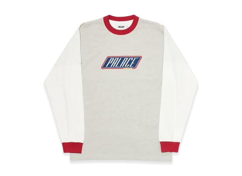 PALACE Emo Bredda Longsleeve "Grey Marl"