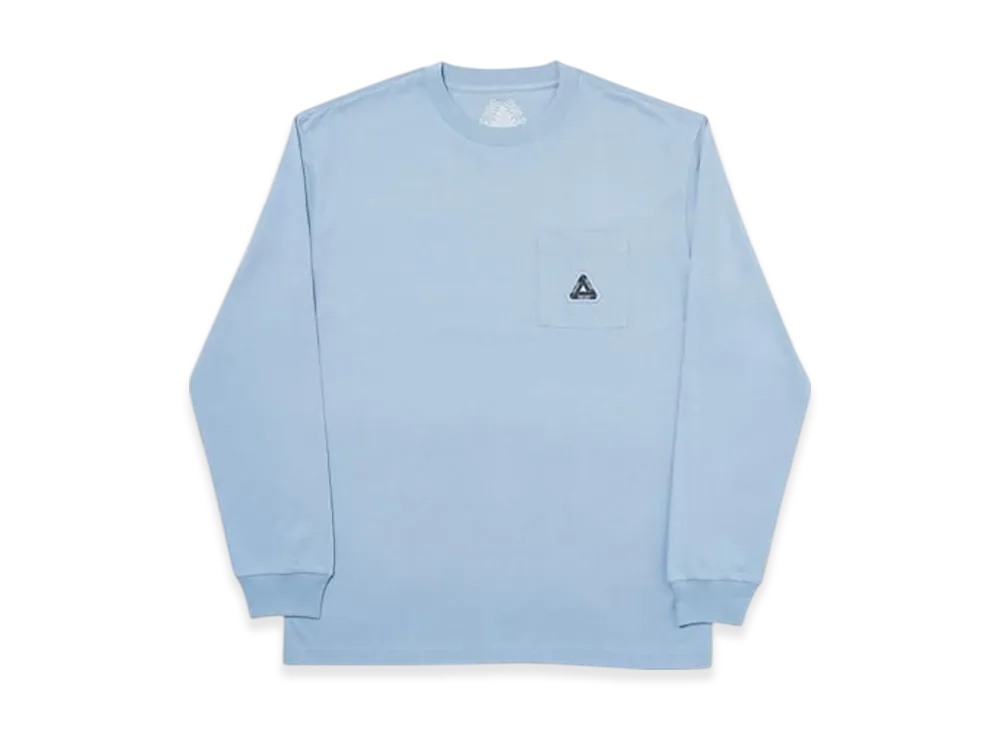 PALACE Sofar Pocket Longsleeve "Mid Blue"