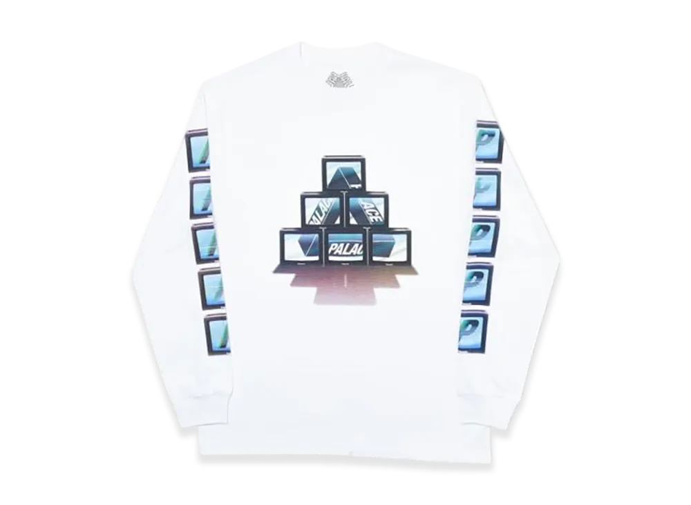 PALACE PTV Longsleeve "White"