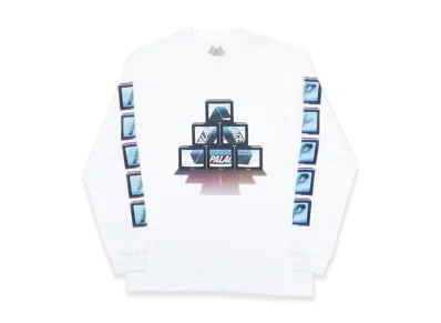 PALACE PTV Longsleeve "White"