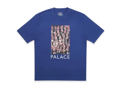 PALACE Large Up T-Shirt "Blue"