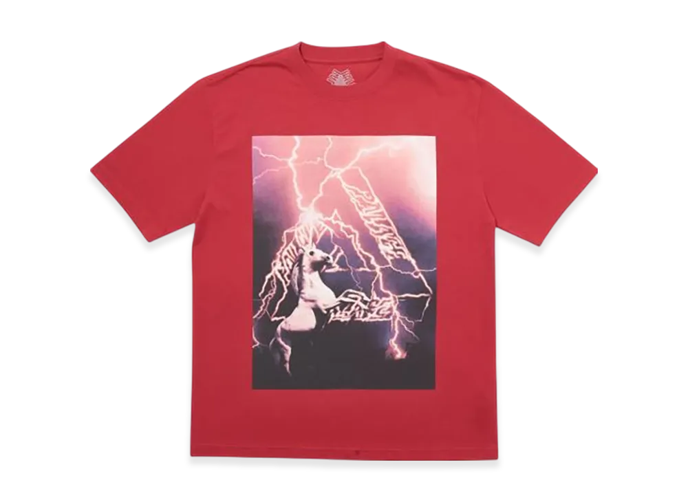 PALACE Corn T-Shirt "Dark Red"