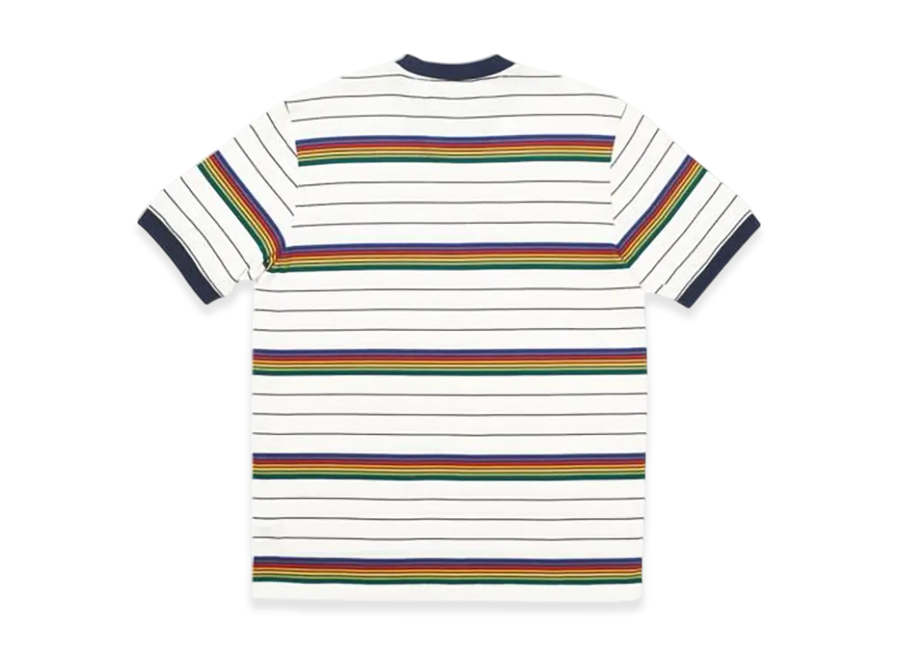 PALACE Mershy-Pea Stripey T-Shirt "White"