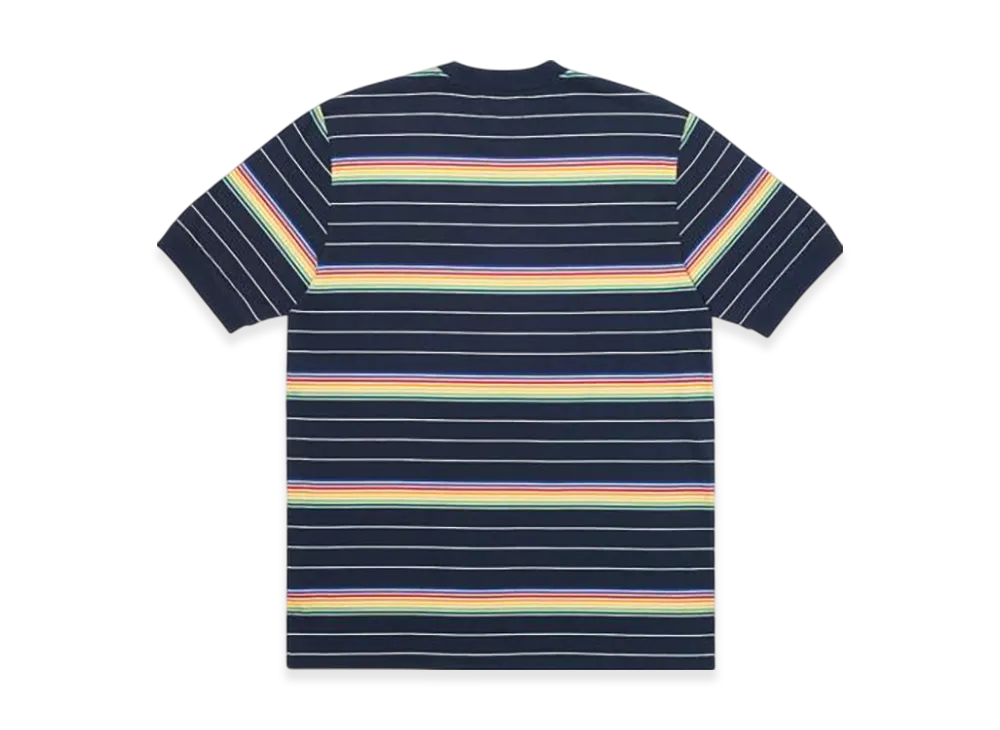PALACE Mershy-Pea Stripey T-Shirt "Navy"