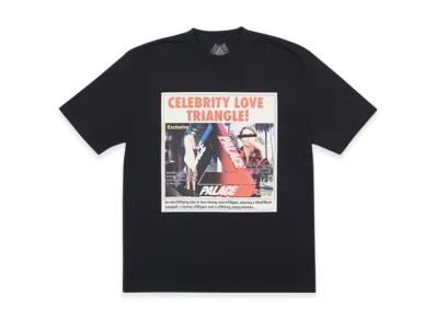 PALACE Love Triangle T-Shirt "Black"