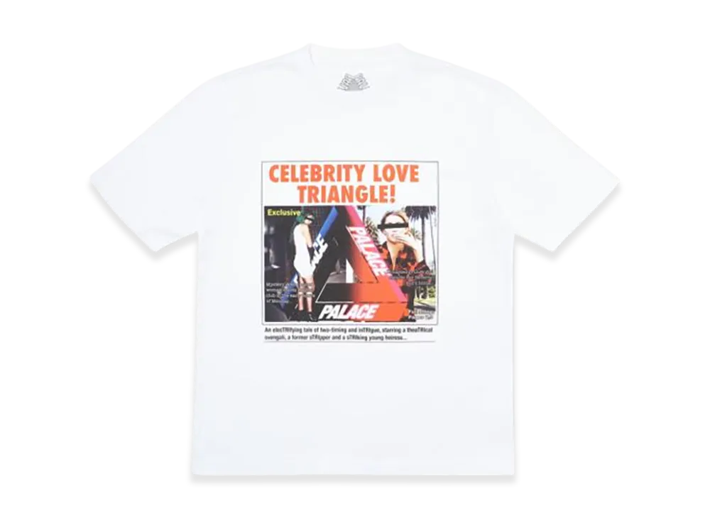 PALACE Love Triangle T-Shirt "White"