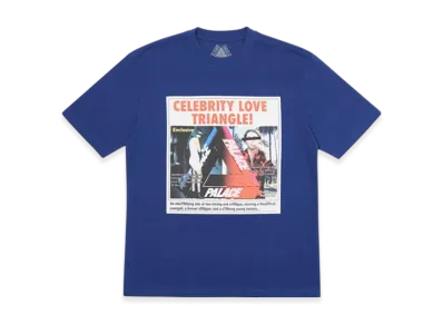 PALACE Love Triangle T-Shirt "Blue"