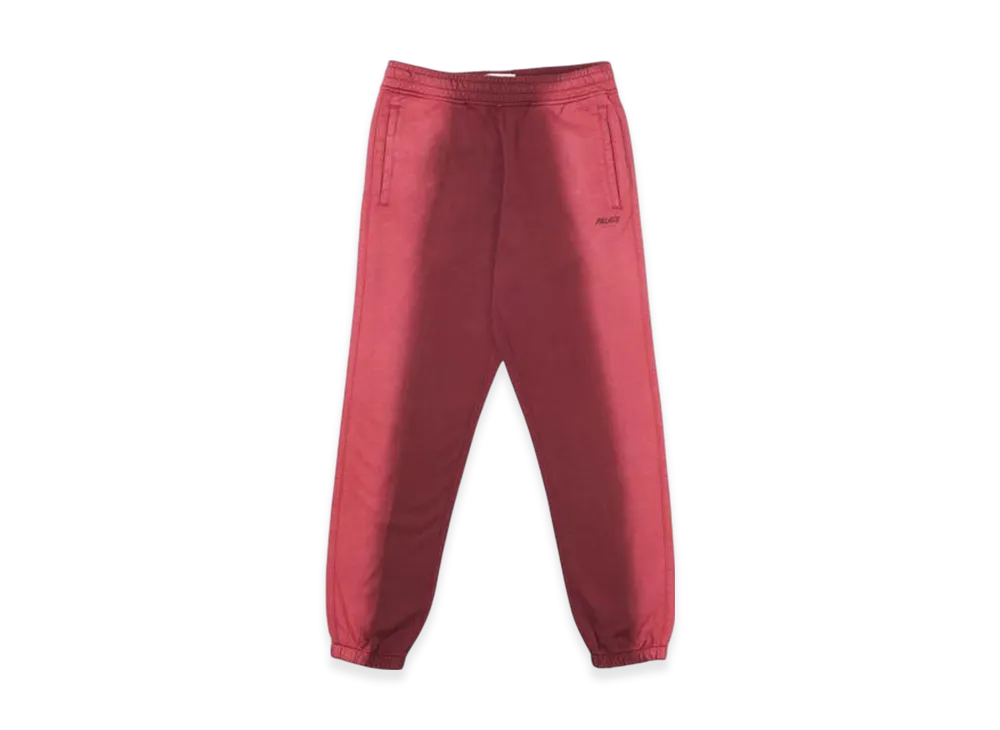 PALACE Fader Dip Dye Jogger "Red"