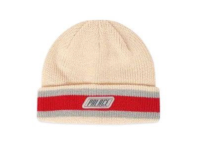 PALACE Stuff Knit Beanie "White"
