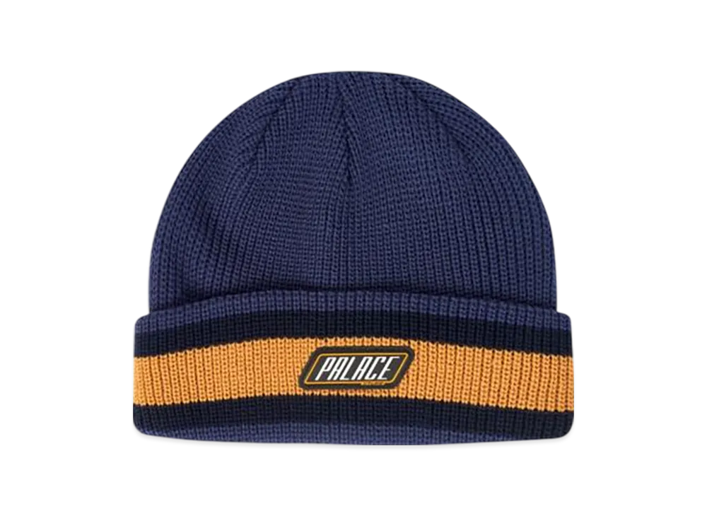 PALACE Stuff Knit Beanie "Navy"