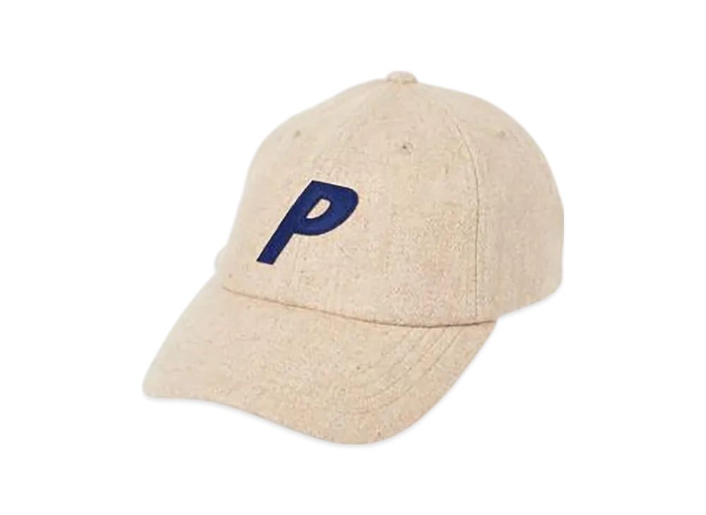 PALACE P Wool 6-Panel "Stone"