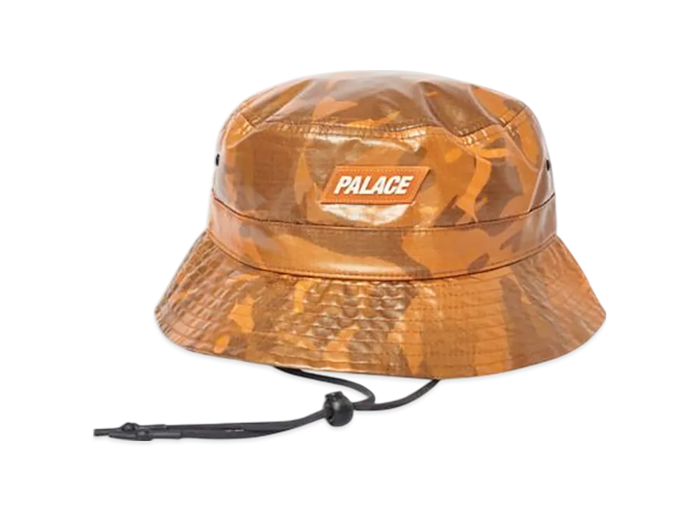 PALACE Stealth Bucket "Orange Camo"