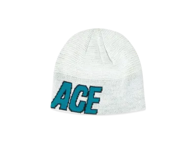 PALACE Flame-Grill Beanie "White"