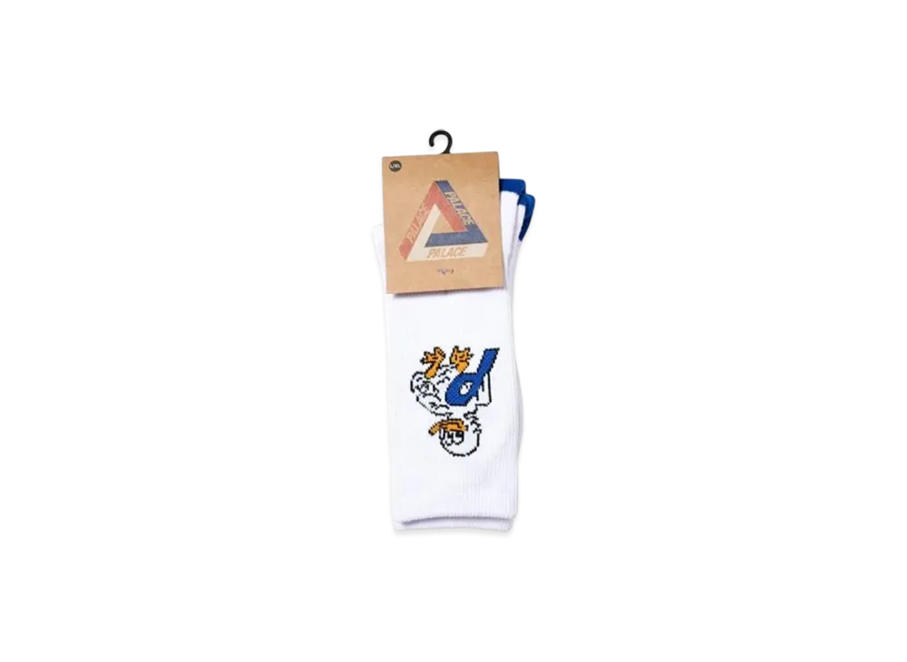 PALACE Duck Out Sock "White"