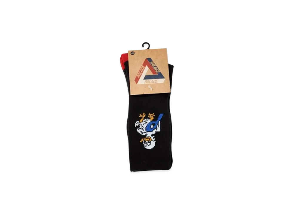 PALACE Duck Out Sock "Black"