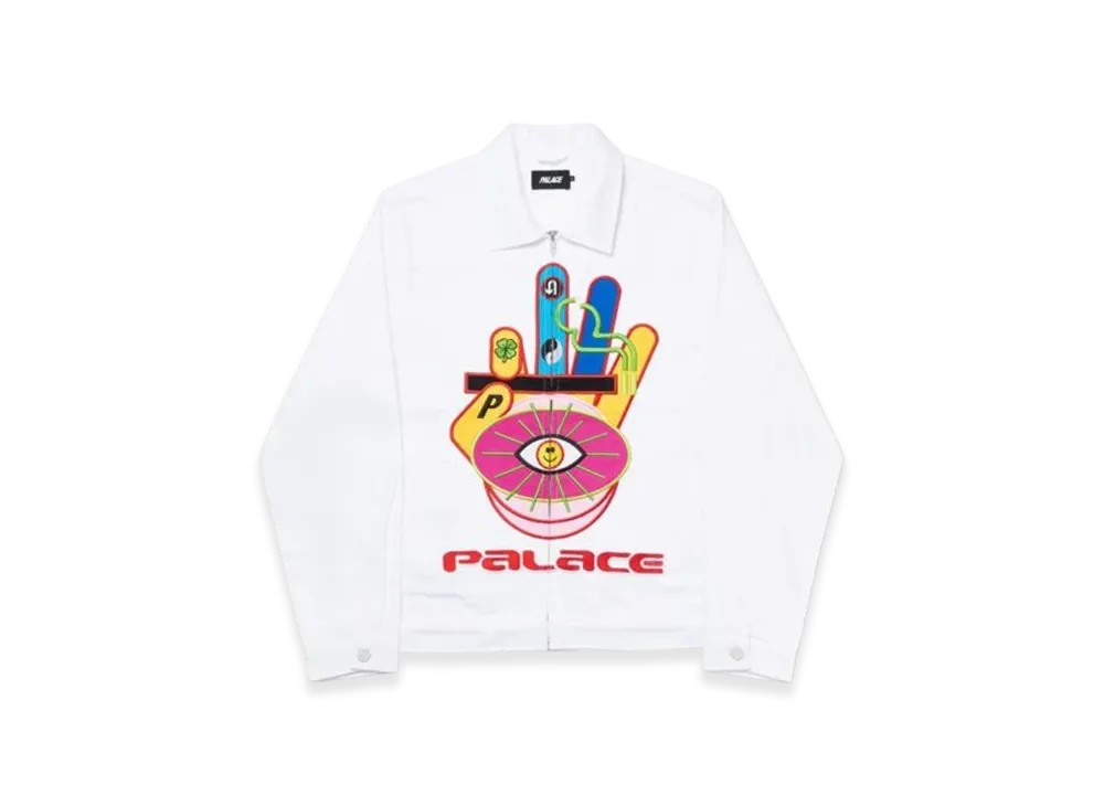 PALACE Hippy Cig Jacket "White"