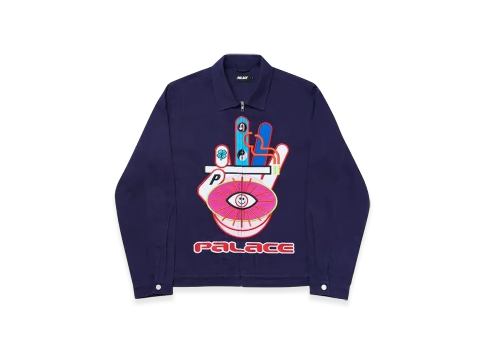 PALACE Hippy Cig Jacket "Navy"