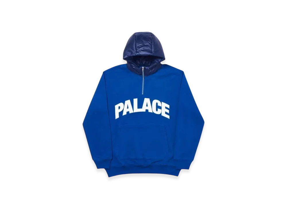 PALACE Puffer Hood "Blue"