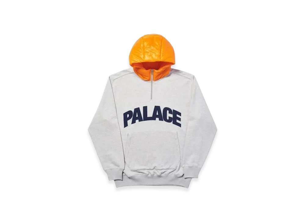 PALACE Puffer Hood "Grey"