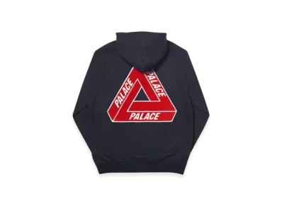 PALACE Tri-Chenille Hood "Black"